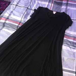 long black dress